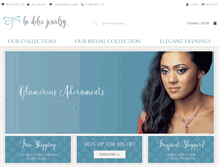 Tablet Screenshot of ladolcejewelry.com